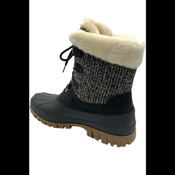 Cougar Waterproof Lace-Up Boots Cabin Black - Medium - Picture 3 of 3